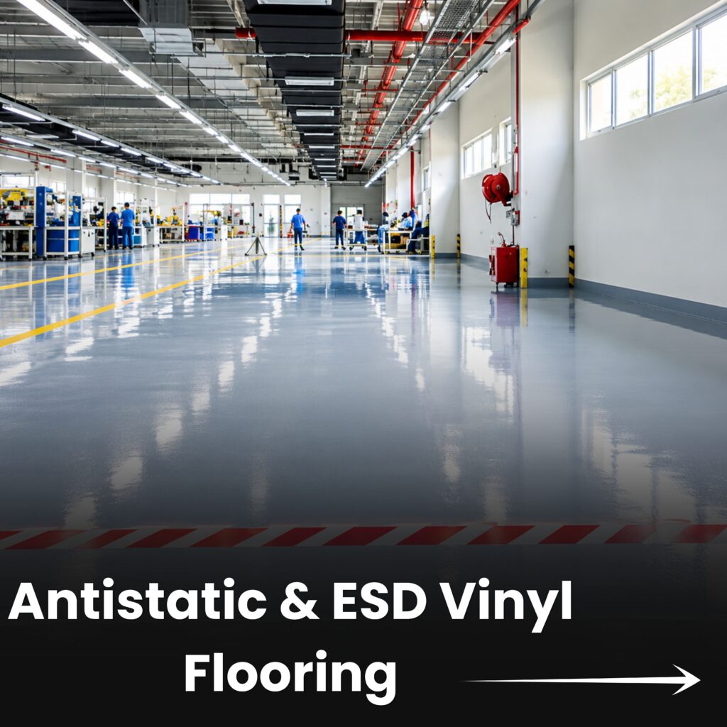 Antistatic & ESD Vinyl Flooring