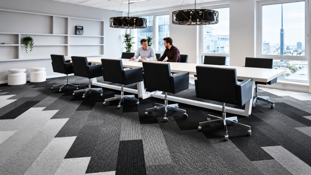 Flotex vinyl flooring for commercial spaces